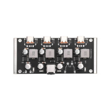 65W PD Fast Charging Module 4-Way Type-C Support PD3.0/2.0 QC3.0/2.0 AFC over-Current Protection Charger Circuit Board