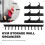 Lat Pull Down Bar Storage Rack ,Gym Storage Wall Organizer for Lat Pulldown Attachments Cable Attachment 4