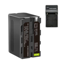 Batteria al Litio Ricaricabile NP-F960/F970 da 7800 MAh per Monitor Video per  MC2500C