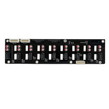 N6 V1.0 Backplane Chassis Accessories  Connector 9 Hard Disk Interface Circuit Board Only Applicable to Same Model