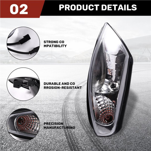 Front Headlight for Advanced EV1  Carts  Light for EV1 US Sh Left 3.03.001.900023 2