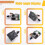 Motor Remote Control Volume Board Pre-Amplifier Infrared Potentiometer with Mute Function 100K 7