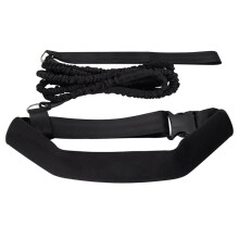 Ceinture D'Entraînement de Natation - Harnais de Natation Stationnaire avec Cordon de Résistance et Bande Élastique