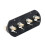 Speaker Amplifier Output 4 Position Terminal Block Speaker Gold-Plated Audio External Banana Socket Connector 4
