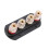 Speaker Amplifier Output 4 Position Terminal Block Speaker Gold-Plated Audio External Banana Socket Connector 5