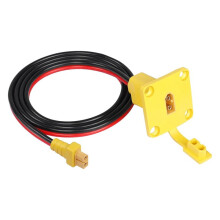 2AWG XT60 Male to Female Mount Panel Cable XT60 Male Plug with Mout Panel to Female Wire for RC Lipo Battery FPV Drone