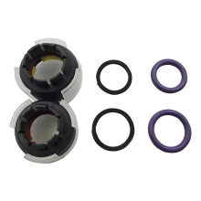 For A4 B8 Q5 A5 2009-2016 Car Air Conditioning Pipe Repair Kit Cooling Pipe Repair Kit Rubber Ring Joint 8R1260712D