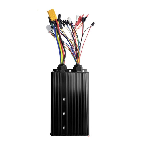 Electric Scooter Sine Wave/Square Wave Interchange Controller 48V-72V 80A Tri-Mode 18-Pole E-Bike Controller