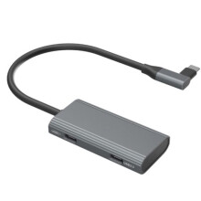 USB-C Hub 4-in-1 PD/USB-C 3.1/USB-C 2.0 with Audio Adapter One-to-Four Expansion Dock for Professional Phone Video