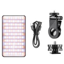 Magnetische, Doppelseitige LED-Taschenlampe mit Clip für Handys und Selfies - Ideal für Kreative Videoaufnahmen