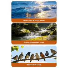 3PCS Under Pillow Sleep Speaker BT5.4 Private Audio Machine for Sleeping Portable Night Rest Gadget Bedside Music Aid A