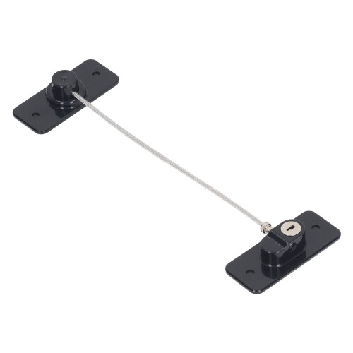Childproof Window Restrictor 360 Rotatable Black