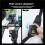 Backpack Strap Mount for OSMO POCKET3 ACTION6 Rotatable Quick Release Base Clamp Holder for Action Camera Accessories 6