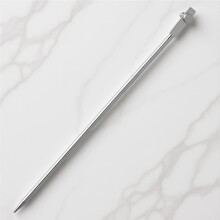 Haste de Aterramento Externa de Ferro, Resistente, para Cerca Elétrica, Pino de Aterramento, Estaca de Fácil Instalação, 50 cm