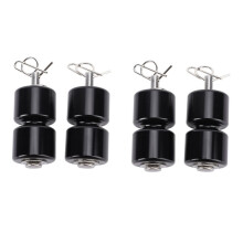 4 Pcs Trailer Tailgate Lift Rollers Kit Trailer Lift Assist Roller for Gorilla Trailer Accessories
