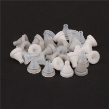 50pcs Silicone Nozzle Nipple Replacement Part Sprays Water Outlet Top Sprays Parts Shower Accessories Transparent