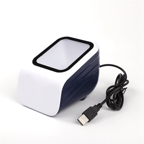 HC-T97Y QR Barcode Scanner Desktop Auto-Sensor  Window Bar Code Reader for Supermarket Payment USB Wired 2