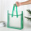 4 Pcs Scrapbook Paper Storage Organizer 4 Colors Translucent Plastic Scrapbook Organizer Document Storage Bag 7