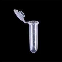 Microtubes Centrifuge Tube 2ml, Clear Plastic Small Vials with Caps for Sample Storage Without Leakage