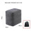 Airplane, High-Speed Rail, and Inflatable Foot Mats, Three-Layer Adjustable Stool Cushions Dark Gray 6