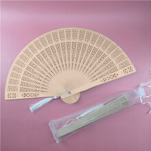 10PCS Fans for Wedding Guests Folding Wooden Fans Bulk Handheld with Tassel and Yarn Bag Gifts for Weddings Parties