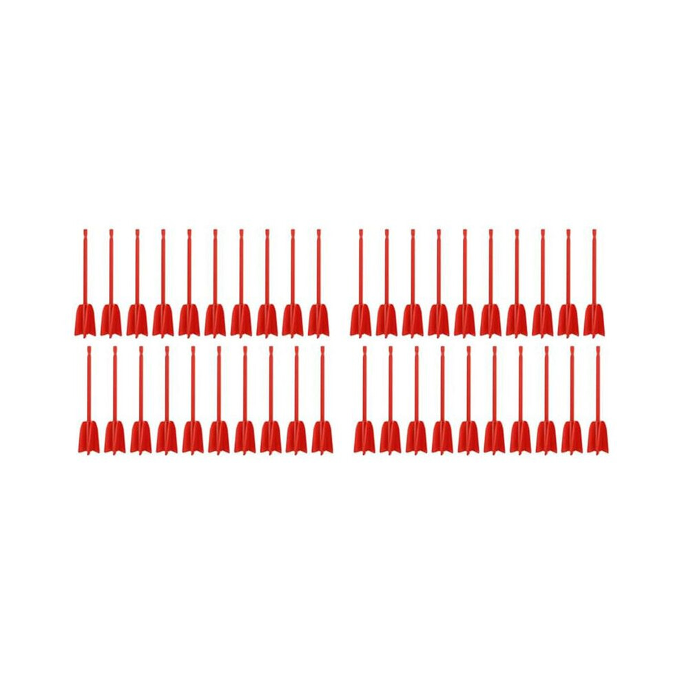 40Pcs Paint Mixer Drill Attachment, Paint Stirrer For Drill,Helix Paint Mixer Resin Mixer Epoxy Paddles For Mixing Resin 4713377844219