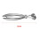 2 PCS Silver Metal  Pitter Olive Pit Easy Remover Hand Removal Core Tool Kitchen Fruit Vegetable Corers Pitter 6