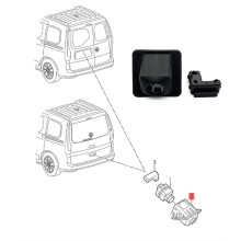 2K7980561 Reverse Camera Cover Camera Shell High for EVO Caddy 2021-2025 RVC 2K7 980 561