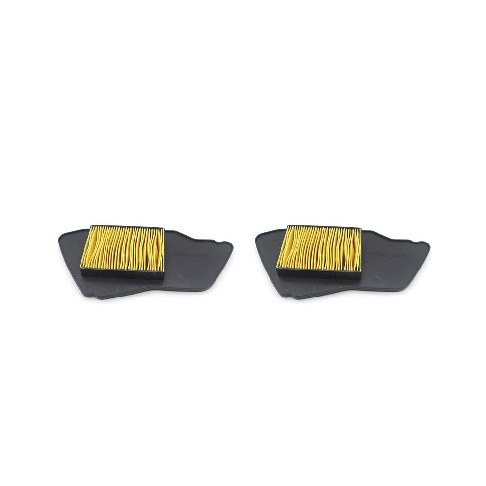 2X Motorcycle Air Filter For Zuma125 Bws125 Yw125 Yw Bws 125 X-Over125 5S9-E4451-00 Yellow/Black 6033615735764