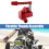 Conjunto de Acelerador Universal de Polegar de 7/8 Polegadas para , para , para , Quadriciclos, Motocicletas e Veículos Off-Road 2