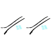 2Pair Car Windshield Pillar Molding with Clips Kit for is F IS200D IS250 IS300 IS350 06-13 Outer Protective Strip
