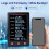 Peacefair High-Precision AC Digital Display Meter 80-260V/100A Voltage Current and Power Meter Overload Alarm Closure 5