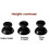 2PCS Replace Thumbsticks Cap for  Ally X   Ally/X Game Console 3D Analog Joystick Cap for   Ally X B 6