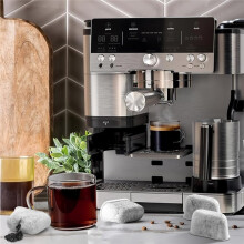 Kit de Suministros de Limpieza para Filtros de Agua de Máquinas de Café Espresso para ES601 ES701, Paquetes Descalcificadores, Filtros de Agua A