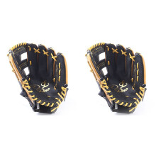 2X Glove de Baseball en Cuir de Vache Double Couche, Glove de Softball 12,5 Pouces, Adapté Aux Adultes