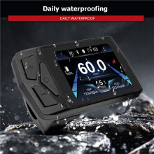 Bicicleta Eléctrica 36V-72V LCD T24 UART 2 Pantalla A Color Accesorio para Bicicleta Eléctrica con Conector Impermeable