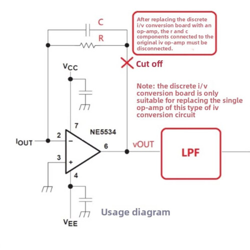 Discrete IV Components Upgrade IV Single Operational Amplifier 2