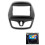 Moldura Frontal para Sistema de Som Automotivo para  Spark, para BAIC Beat e para Daewoo Matiz 2015-2020, 9 Polegadas, 2DIN. 6