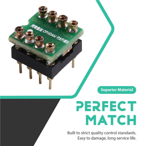 1Pcs Eighth Generation New Magic Upgrade Base, Fever Audio Dual Op Amp Chip IC Base 2