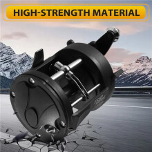 Saltwater Fishing Reel TSSD3000 Trolling Reel Drum Fishing Reel Saltwater Sea Fishing Reel Pesca Black Right Hand