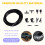 1set Windshield Washer Nozzle Kit 68164356AB for  , , 6