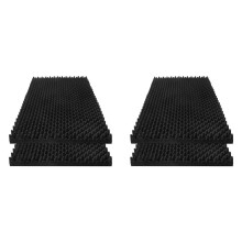 4 Pack Acoustic Foam Panels, 48 X 24 X 2Inch High Density Sound Absorbing Panels for Home,Office, Recording Room, Studio