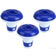 5 Inch Floating Chlorine Dispenser for Pool and Spa, Adjustable Flow Control Tablet Holder, Easy Loading