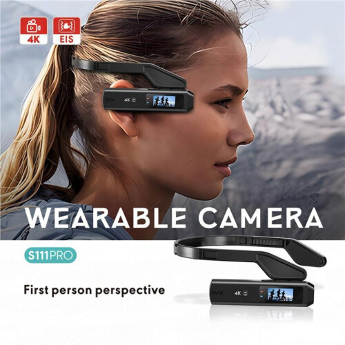 4K Action Camera  Mounted Camera with Image Stabilization for Outdoor First Person Video Recording Camera Vlog 2