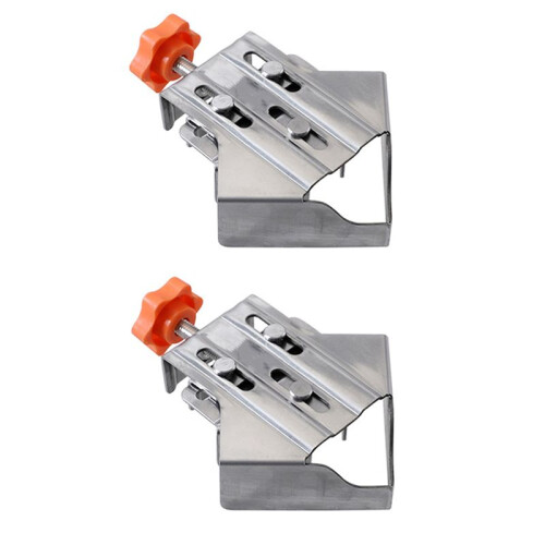 2X Close Type Right Angle Clamp Woodworking Right Angle Splicing Quick Clamp Locator Engineering Woodworking DIY