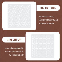24Pcs Plastic Sashiko-Stencil Kit 4.7 X 4.7Inch Geometric Pattern Template Drawing Embroidery Pattern for Beginners