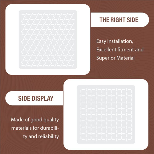 24Pcs Plastic Sashiko-Stencil Kit 4.7 X 4.7Inch Geometric Pattern Template Drawing  Embroidery Pattern for Beginners