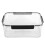 Camera Dry Box Clear Camera Protective Case Multifunctional Dustproof Sealing Drying Storage Box for DSLR Lens Flash XL 1