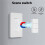 Tuya Zigbee  Wireless Scene  3 Gang 9 Scenarios Linkage Magnetic Design Handheld Push Button Control US 7