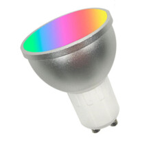 Zigbee GU10 Bulb, for Alexa, & ConBee, 5W(50W) RGBCW Dimmable Spotlight Works